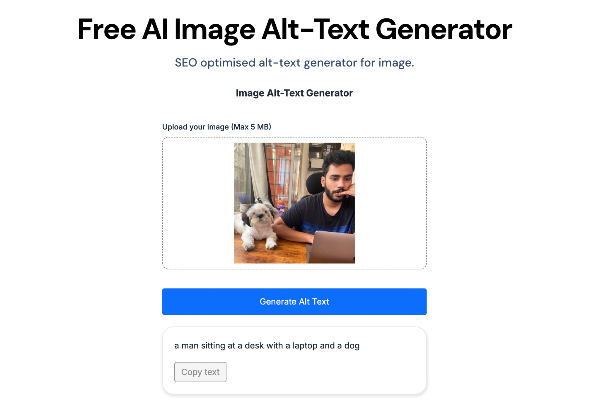 GoPublish AI alt text generator